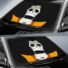 Load image into Gallery viewer, One Peace Skull Car Sun Shade Universal Fit 225311 - CarInspirations