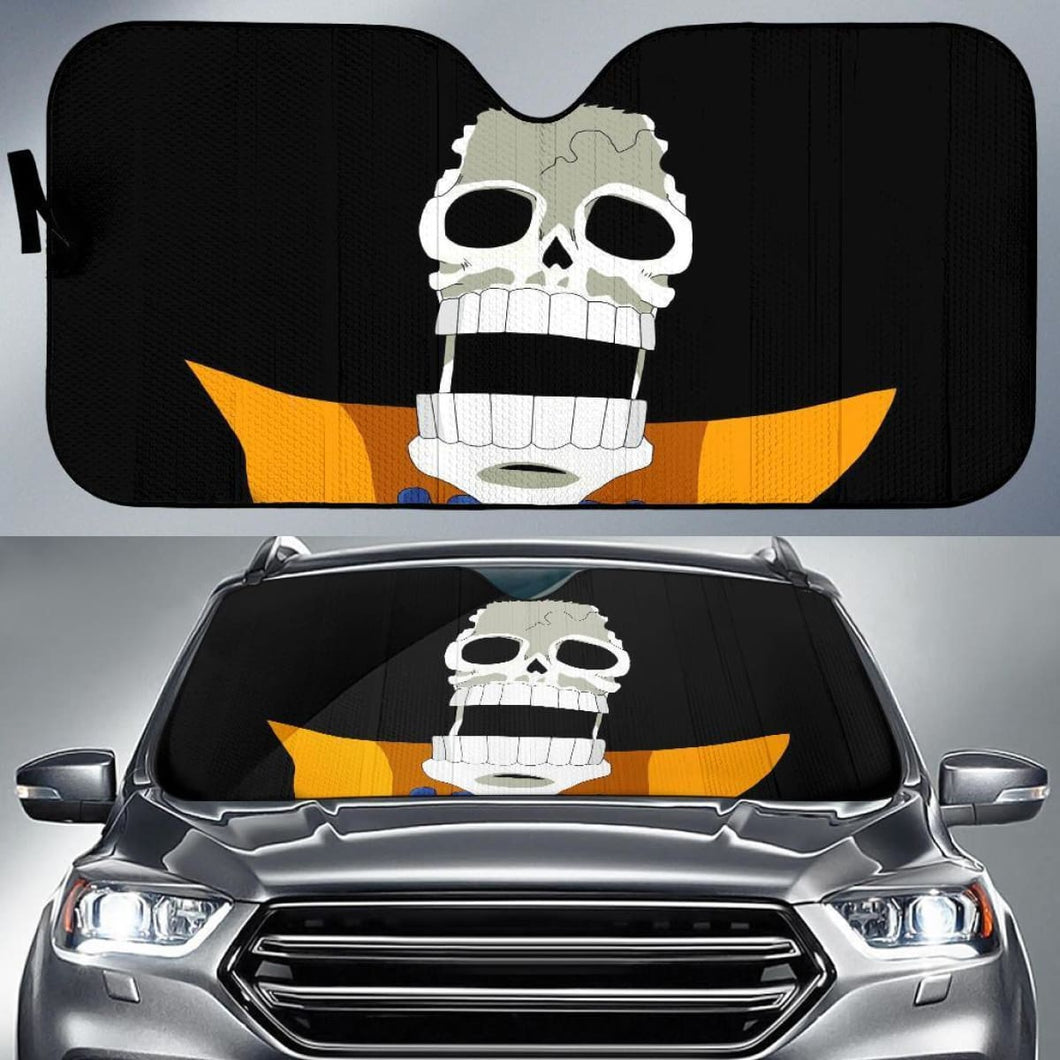 One Peace Skull Car Sun Shade Universal Fit 225311 - CarInspirations