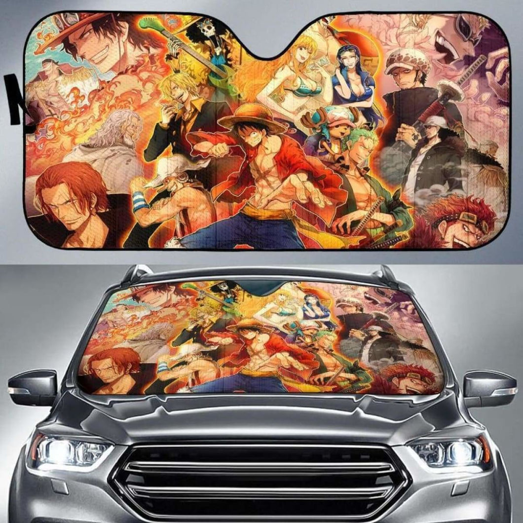One Piece Car Auto Sun Shades Universal Fit 051312 - CarInspirations