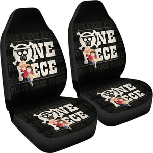 One Piece Logo Typo Seat Covers Amazing Best Gift Ideas 2020 Universal Fit 090505 - CarInspirations