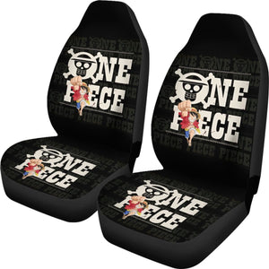 One Piece Logo Typo Seat Covers Amazing Best Gift Ideas 2020 Universal Fit 090505 - CarInspirations