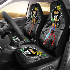 One Piece Manga Mixed Anime Brook Car Seat Covers Universal Fit 194801 - CarInspirations