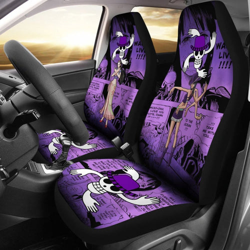 One Piece Manga Mixed Anime Robin Car Seat Covers Universal Fit 194801 - CarInspirations