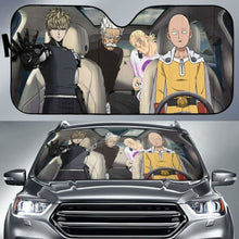 Load image into Gallery viewer, One Punch Man Driving Auto Sun Shade 918b Universal Fit - CarInspirations
