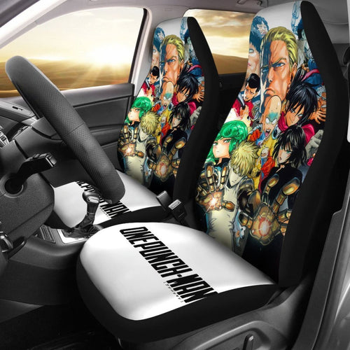 One Punch Man Full Character Car Seat Covers Lt03 Universal Fit 225721 - CarInspirations