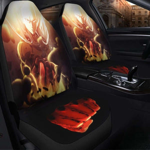 One Punch Man Saitama Seat Covers 101719 Universal Fit - CarInspirations