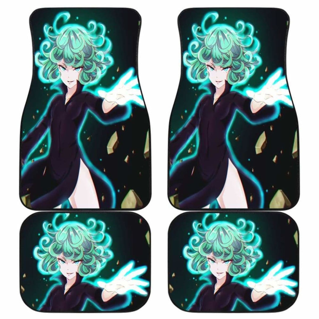 One Punch Man Tatsumaki Car Floor Mats Universal Fit - CarInspirations
