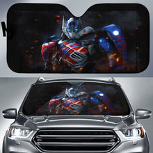 Load image into Gallery viewer, Optimus Prime Auto Sun Shades 918b Universal Fit - CarInspirations