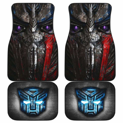 Optimus Prime Car Floor Mats Universal Fit - CarInspirations