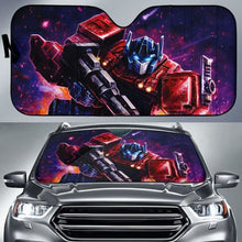 Load image into Gallery viewer, Optimus Prime Transformers Auto Sun Shades 918b Universal Fit - CarInspirations