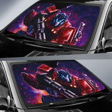 Load image into Gallery viewer, Optimus Prime Transformers Auto Sun Shades 918b Universal Fit - CarInspirations