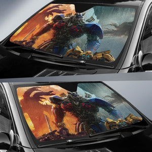 Optimus Prime Transformers Car Sun Shade Universal Fit 225311 - CarInspirations