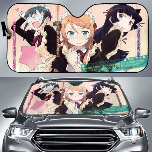 Ore No Imouto Ga Konna Ni Kawaii Wake Ga Nai Anime Girl Auto Sun Shades 918b Universal Fit - CarInspirations