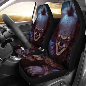 Pennywise Scary Car Seat Covers Horror Fan Gift Universal Fit 194801 - CarInspirations