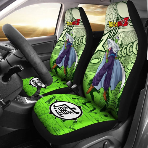 Piccolo Dragon Ball Z Car Seat Covers Manga Mixed Anime Nice Universal Fit 194801 - CarInspirations