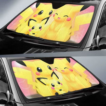 Load image into Gallery viewer, Pichu pikachu auto sun shades 918b Universal Fit - CarInspirations