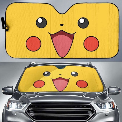 Pikachu Car Auto Sun Shades Universal Fit 051312 - CarInspirations