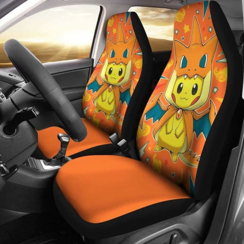 Pikachu Car Seat Covers Universal Fit 051312 - CarInspirations