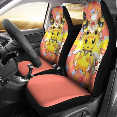 Pikachu Car Seat Covers Universal Fit 051312 - CarInspirations