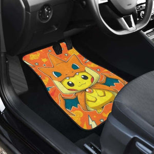 Pikachu Cosplay Car Floor Mats Universal Fit 051912 - CarInspirations