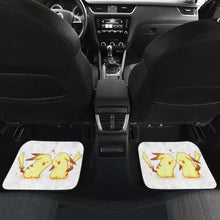 Load image into Gallery viewer, Pikachu Kiss Lovely Couple Pokemon Car Floor Mats Universal Fit 051012 - CarInspirations