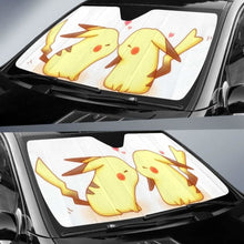 Load image into Gallery viewer, Pikachu Love Pokemon Auto Sun Shades 918b Universal Fit - CarInspirations
