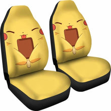 Load image into Gallery viewer, Pikachu Pokemon Car Seat Covers Universal Fit 051312 - CarInspirations