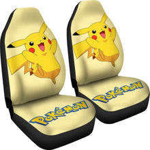 Load image into Gallery viewer, Pikachu Seat Covers Amazing Best Gift Ideas 2020 Universal Fit 090505 - CarInspirations