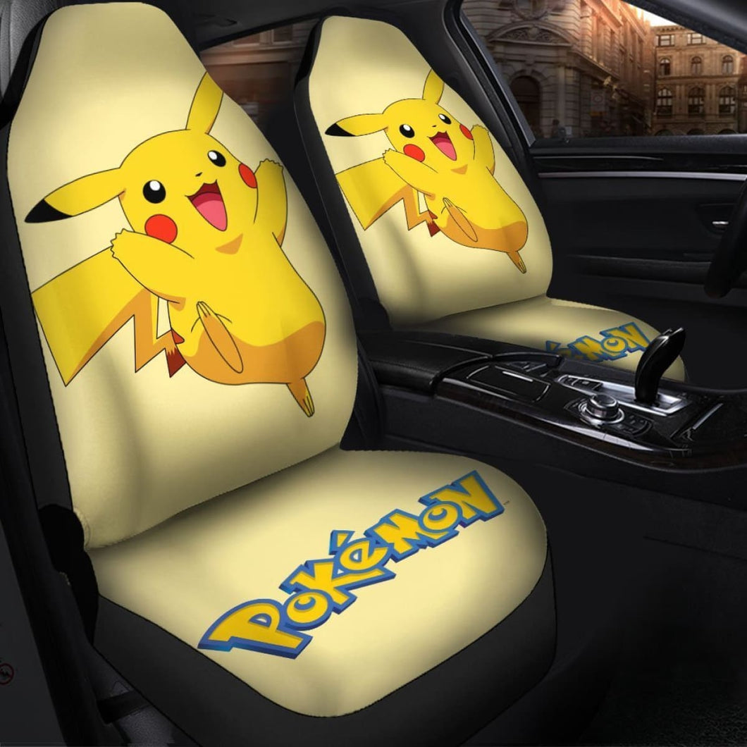 Pikachu Seat Covers Amazing Best Gift Ideas 2020 Universal Fit 090505 - CarInspirations