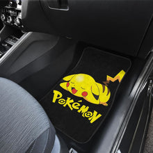 Load image into Gallery viewer, Pikachu Sleepy Car Floor Mats Pokemon Anime Fan Gift H200221 Universal Fit 225311 - CarInspirations