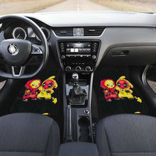 Load image into Gallery viewer, Pikachu X Deadpool Cute Custom Car Floor Mats Universal Fit 051012 - CarInspirations