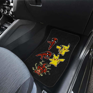 Pikapool Funny Custom In Black Theme Car Floor Mats Universal Fit 051012 - CarInspirations