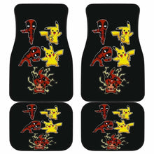 Load image into Gallery viewer, Pikapool Funny Custom In Black Theme Car Floor Mats Universal Fit 051012 - CarInspirations