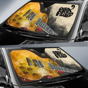 Pink Floyd Car Auto Sun Shade Guitar Rock Band Fan Universal Fit 174503 - CarInspirations