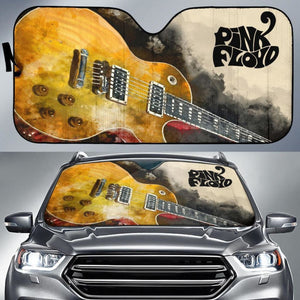 Pink Floyd Car Auto Sun Shade Guitar Rock Band Fan Universal Fit 174503 - CarInspirations