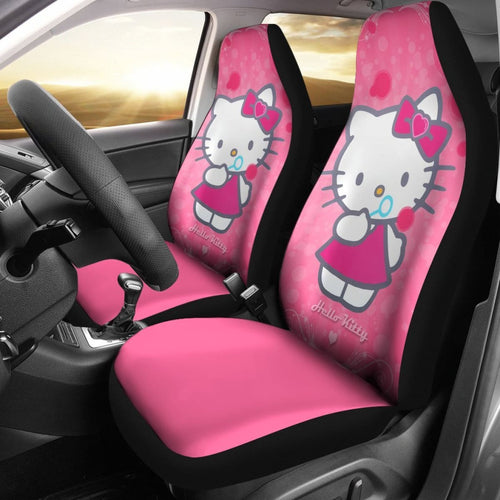 Pink Hello Kitty Seat Covers Amazing Best Gift Ideas 2020 Universal Fit 090505 - CarInspirations