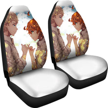 Load image into Gallery viewer, Pinky Swear The Promised Neverland Best Anime 2020 Seat Covers Amazing Best Gift Ideas 2020 Universal Fit 090505 - CarInspirations