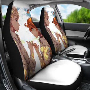 Pinky Swear The Promised Neverland Best Anime 2020 Seat Covers Amazing Best Gift Ideas 2020 Universal Fit 090505 - CarInspirations
