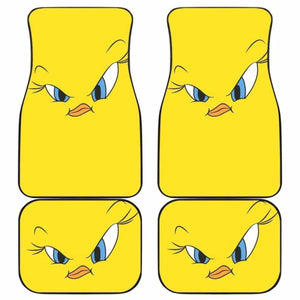 Piolin Duck Face Cartoon Car Floor Mats Universal Fit 051012 - CarInspirations