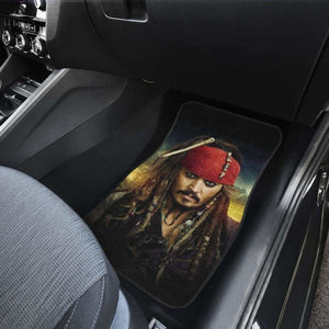 Pirates Of The Caribbean Jack Sparrow Car Floor Mats Universal Fit 051012 - CarInspirations