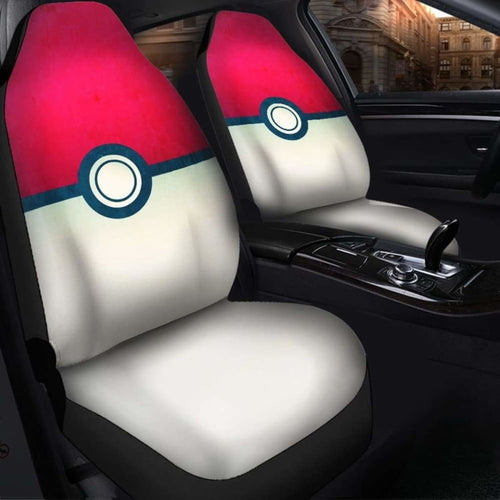Pokemon Ball Seat Covers 101719 Universal Fit - CarInspirations