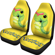 Load image into Gallery viewer, Pokemon Caterpie Seat Covers Amazing Best Gift Ideas 2020 Universal Fit 090505 - CarInspirations
