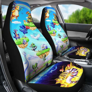 Pokemon Dragon Car Seat Covers Universal Fit 051012 - CarInspirations