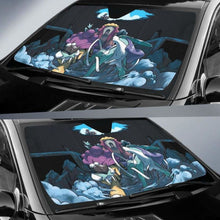 Load image into Gallery viewer, Pokemon Entai Raikou Suicune Car Sun Shades 918b Universal Fit - CarInspirations