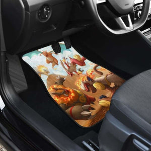 Pokemon Fire Car Floor Mats Universal Fit 051912 - CarInspirations