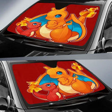 Load image into Gallery viewer, Pokemon Fire Family Car Auto Sun Shades Universal Fit 051312 - CarInspirations