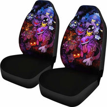 Load image into Gallery viewer, Pokemon Ghost Car Seat Covers 2 Universal Fit 051012 - CarInspirations
