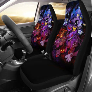 Pokemon Ghost Car Seat Covers 2 Universal Fit 051012 - CarInspirations