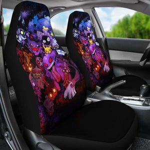 Pokemon Ghost Car Seat Covers 2 Universal Fit 051012 - CarInspirations