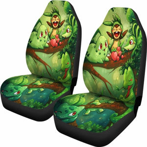 Pokemon Grass 3 Car Seat Covers Universal Fit 051012 - CarInspirations